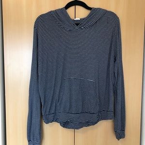 Adam Galt California Soft Striped Hoodie